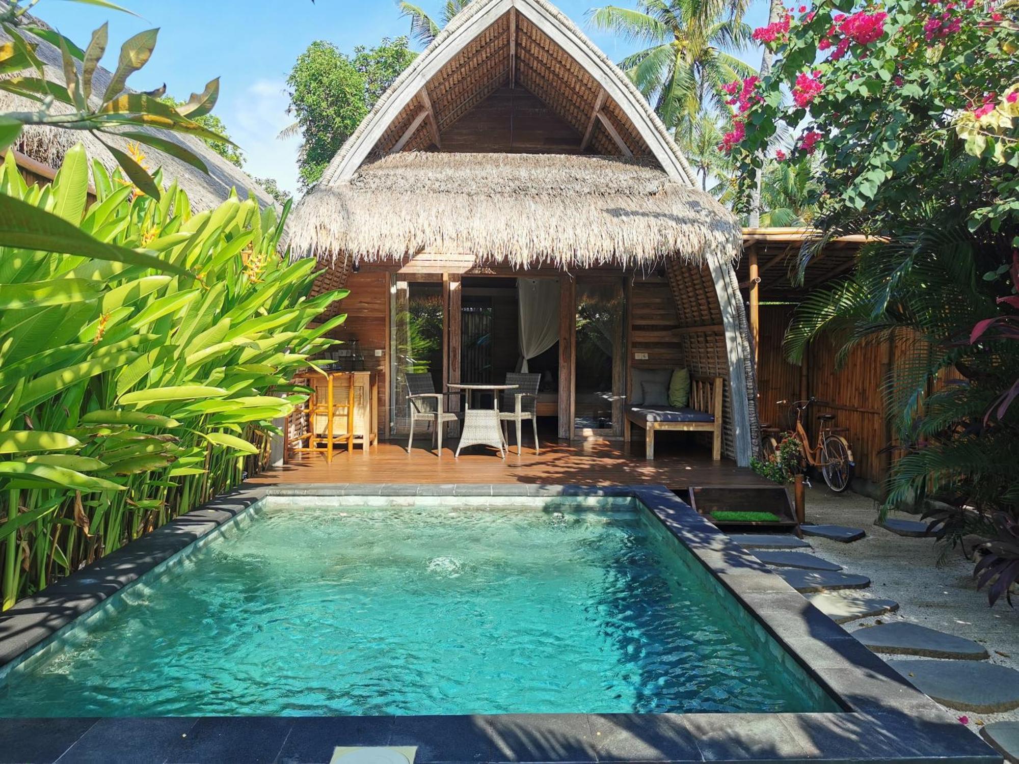 Anahata - Tropical Private Villas Gili Air Kültér fotó